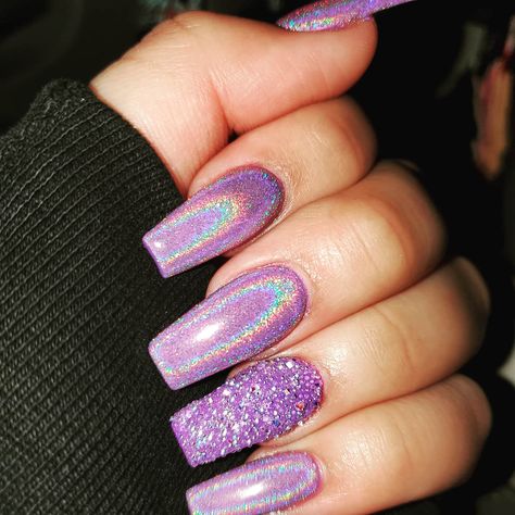 Purple halo #nail #nailart #nails #beauty Purple Halo Nails, M Nails, Halo Nails, Nail Fashion, Mani Pedi, Acrylic Nail Designs, Fashion Nails, Acrylic Nails, Halo