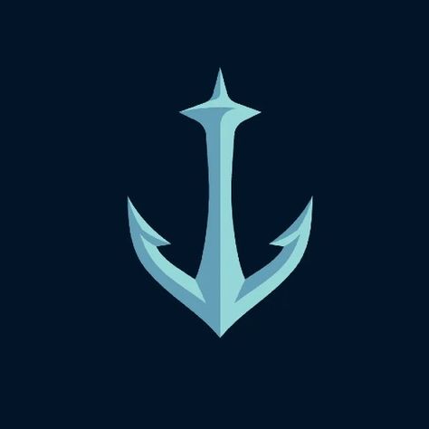 Seattle Kraken anchor logo, dark blue background Seattle Kraken Tattoo, Seattle Kraken Aesthetic, Kraken Aesthetic, Seattle Kraken Logo, Kraken Hockey, Kraken Logo, Kraken Tattoo, Sea Logo, Sea Quotes