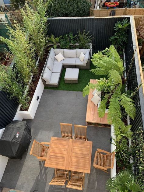 Small Rooftop Terrace Design, Terraced Patio Ideas, Design Terrace, Roof Terrace Design, Terrace Garden Ideas, Terrace Ideas, Rooftop Patio Design, Roof Garden Design, Terrace Garden Design