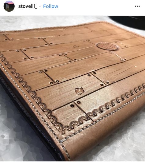 Leather Carving Patterns Free Printable, Leather Work Projects, Leather Work, Leather Patterns Templates, Leather Planner Cover, Leather Checkbook Cover, Custom Leather Work, Leather Binder, Leather Planner