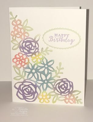 Stampin Up Birthday Cards, Pineapple Punch, Swap Ideas, Sponging, Birthday Sentiments, Mask Template, Spring Cards, Su Cards, Stamping Up Cards