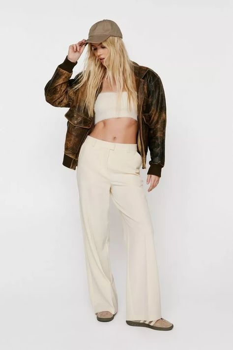 Sites-nastygal-US-Site Tailored Design, Leg Day, Straight Leg Trousers, Legs Day, Fashion Face, Straight Leg Pants, Button Up Shirt, Wedding Guest, Leg Pants