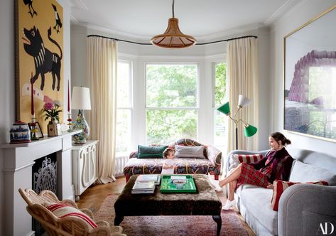 Beata Heuman, London Living Room, Swedish Interiors, London Living, London Home, Design Salon, London House, Maximalism, A Living Room