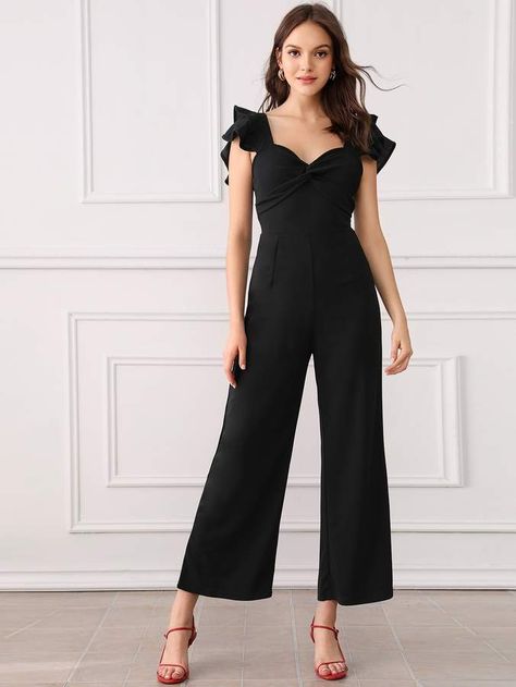 Causal Dresses, Two Piece Jumpsuit, Jumpsuit Dressy, Casual Day Outfits, Jumpsuit Pattern, Event Outfit, Causual Outfits, Dress Picture, Jumpsuit Fashion