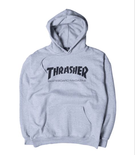 Thrasher Outfit, Thrasher Logo, Skate Brands, Skateboard Magazine, Magazine Logo, Thrasher Skate, Thrasher Magazine, Grey Hoodie, Good Brands