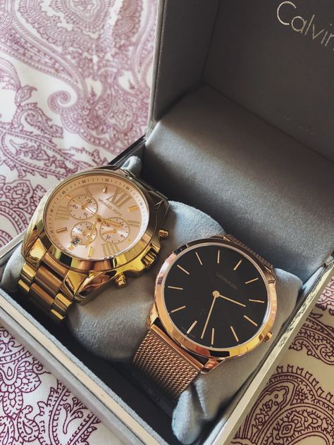 Michael Kors and Calvin Klein Watches #michaelkors #calvinklein #watches #MK #CK Calvin Klein Watch, Michael Kors Watch, Gold Watch, Calvin Klein, Michael Kors, Photography