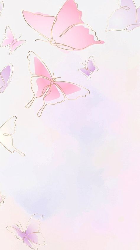 Iphone Wallpaper Butterfly, Butterfly Iphone Wallpaper, Kosmetyki Mary Kay, Butterfly Invitations, Border Vector, Floral Cards Design, Butterfly Background, Pink Border, Background Pink