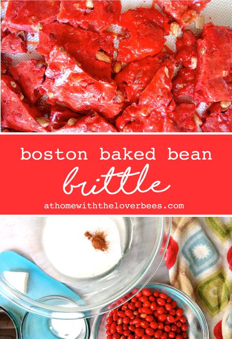 Boston Baked Bean Brittle Boston Baked Beans Candy, Boston Baked Beans Recipe, Boston Beans, Baked Beans Recipe, Boston Baked Beans, Bean Cakes, Baked Bean Recipes, Beans Recipe, Food Family