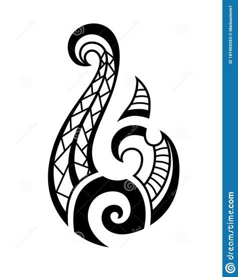 Maui Hook Drawing, Maori Hook, Maori Fish Hook, Fishing Hook Tattoo, Hook Tattoos, Maori Symbols, Cool Tattoo Drawings, Dremel Carving, Armband Tattoo Design