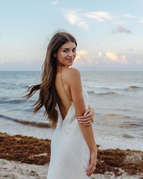 All Posts • Instagram Madison Prewett, Madi Prewett, Satin Long Dress, 12th Tribe, Satin Dress Long, White Maxi Dress, Engagement Dresses, The Wedding Date, Metal Straps