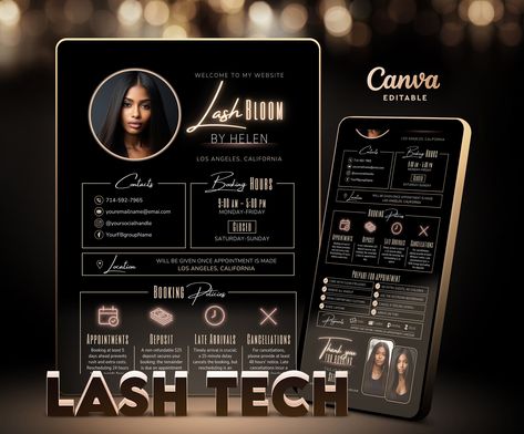 Lash Tech Website, Lash Tech Business, Tech Website, Tech Room, Scheduling Template, Esthetics Room, First Year Teaching, Tech Business, Lash Salon