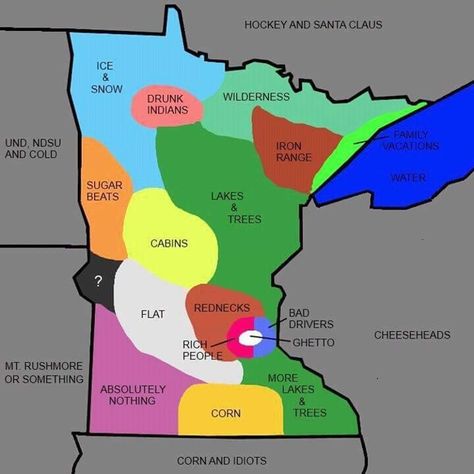 Minnesota Funny, Cool Memes, Feeling Minnesota, Minnesota Life, Minnesota Nice, Bad Drivers, Minnesota Home, Minnesota State, Question Mark