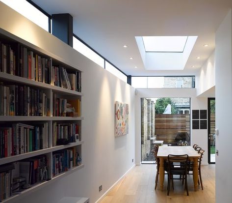 #Extension | Private House | Salcott Road, London SW11: Side Return Extension, Corner Furniture, High Windows, Urban Interiors, Rear Extension, Clerestory Windows, Casa Container, Victorian Terrace, Kitchen Extension