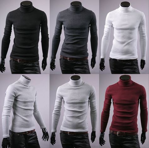 Tight Turtleneck Outfit, Turtleneck Outfit Men, Polo Neck Sweater, Turtleneck Outfit, Mens Turtleneck, Mens Outdoor Jackets, Tight Sweater, Outfits Hombre, Mens Fashion Smart