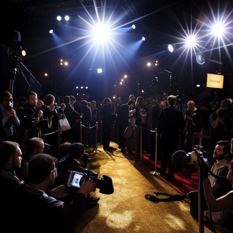 Glamorous Red Carpet: Under the glowing #lights, #celebrities walk the #redcarpet as #photographers capture the #starstudded event. #hollywood #cinema #fashion #journalism #aiart #aiphoto #stockcake ⬇️ Download and 📝 Prompt 👉 https://stockcake.com/i/glamorous-red-carpet_76908_7393 Red Carpet Interview Aesthetic, Red Carpet Photography, Red Carpet Aesthetic, Red Carpet Background, Black Limousine, Grammy Red Carpet, Red Carpet Theme, Fashion Journalism, Film Premiere