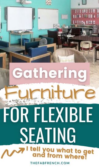 Looking to add flexible seating into your middle-school classroom? I got you covered! Learn what to buy, where to buy it, and how to set up guidelines in your classroom with your middle-schoolers. Teacher Chair Comfy, Middle School Classroom Setup Desks, Classroom Seating Arrangements Desks Middle School, Middle School Resource Room Set Up, Classroom Decor Ideas Highschool, Flexible Seating Classroom Middle School, Classroom Layout Middle School, Microschool Classroom, Flexible Seating Middle School