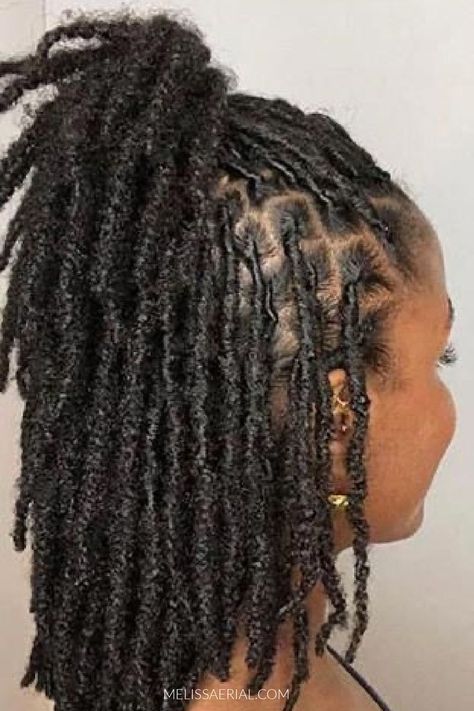 Medium Locks Black Women, Different Dread Styles For Women, Locks Styles For Women, Natural Hairstyles For Humid Weather, Natural Locs On Black Women, Cute Locks Hairstyles, Small Instant Locs, Draid Locks Hairstyles For Women, Locks For Black Women