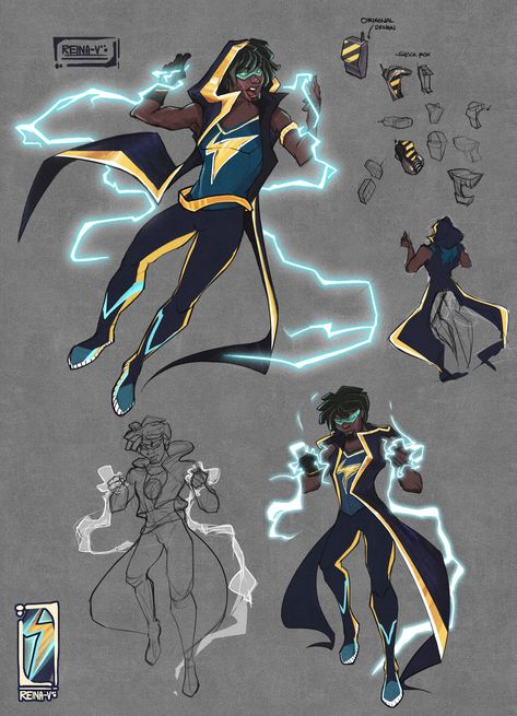 Black Lightning Static Shock, Milestone Comics, Lightning Powers, Static Shock, Art Commissions, Arte Dc Comics, Dc Comics Artwork, Superhero Characters, Black Lightning