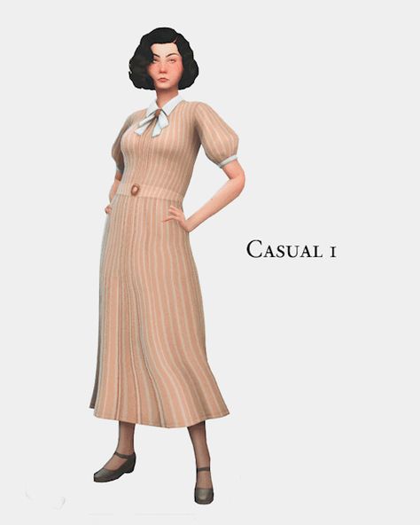 Sims 4 30s Cc, Sims 4 Cc 1920s Clothes, Sims 4 1930s, 1920s Sims 4 Cc, Sims 4 1940s, Sims 4 1920s Cc, Sims 4 Cottage Cc, Outfit Categories, Sims Historical