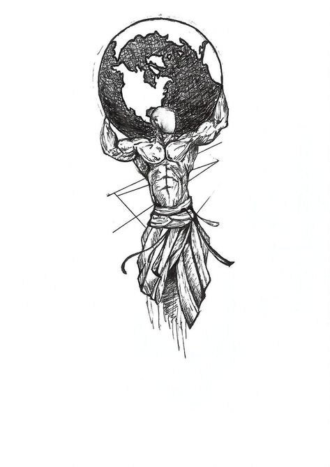 Pin on Desene Atlas Tattoos, Calf Tattoo Men, Greek God Tattoo, Atlas Tattoo, Strong Tattoos, Greek Mythology Tattoos, God Tattoos, Mythology Tattoos, Greek Tattoos