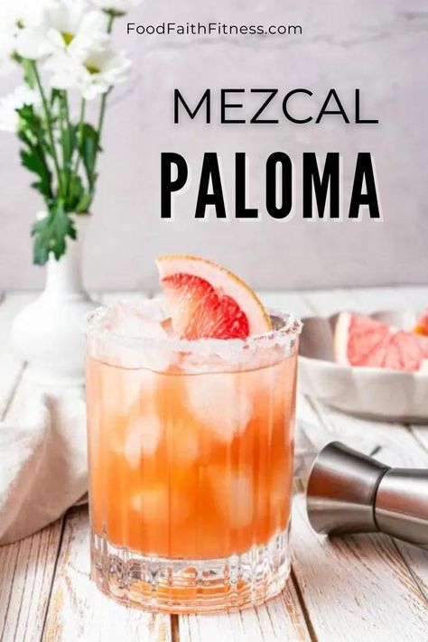 Experience a world of Mexican cocktails beyond margaritas with the Mezcal Paloma cocktail, a smoky yet refreshing blend of mezcal, lime juice, and grapefruit soda. Easy Martini Recipes, Easy Martini, Martini Recipes Easy, Easy Sangria, Cocktail Corner, Easy Sangria Recipes, Paloma Recipe, Mexican Cocktails, Paloma Cocktail