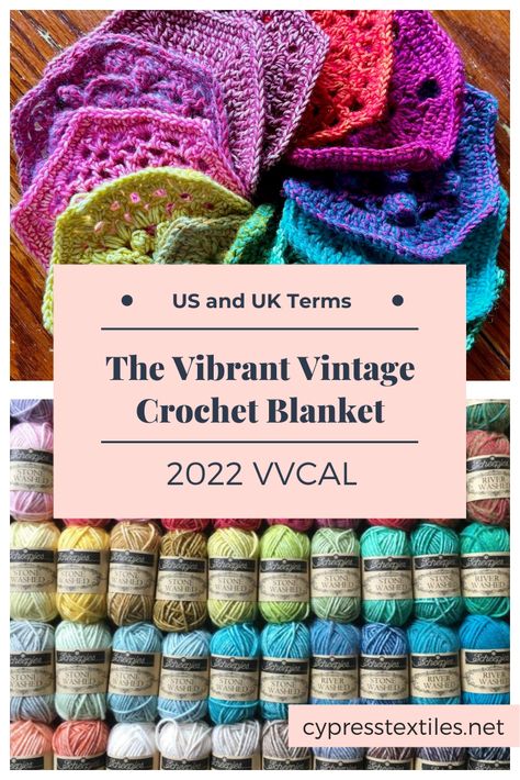 2022 VVCAL: Week 10 Instructions – cypress|textiles Crochet Cals, Crochet Hexagon, Sew Easy, Yarn Stash, Sport Weight Yarn, Hexagon Pattern, Crochet Diy, Tree Hugger, Progress Pictures