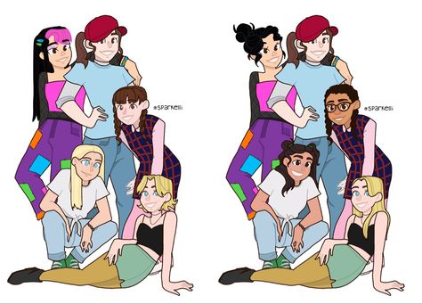 The Babysitters Club Fanart, Babysitters Club Fanart, Babysitter Aesthetic, Baby Sitters Club, Babysitters Club Books, Story Boarding, Babysitters Club, Book Tok, The Baby Sitters Club