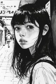 Fear Reference, Game Of Thrones Filming Locations, Emotional Artwork, Manga Portrait, Drawing Of A Girl, Grunge Pictures, Etch A Sketch, 얼굴 드로잉, Black And White Portrait