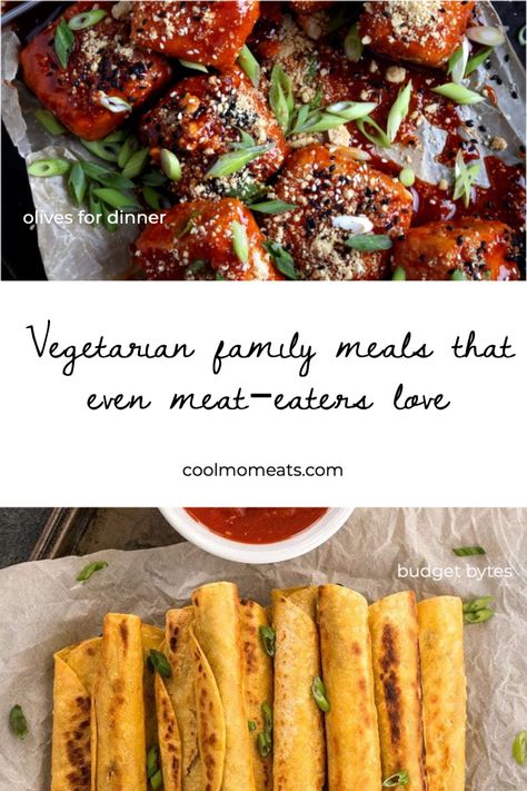 Simple Vegetarian Dinner, Salads Vegetarian, Meals For Families, Healthy Diners, Vegetarian Dinner Recipes, Vegetarian Kids, Vegetarian Meals For Kids, Easy Vegetarian Dinner, Vegetarian Lasagna