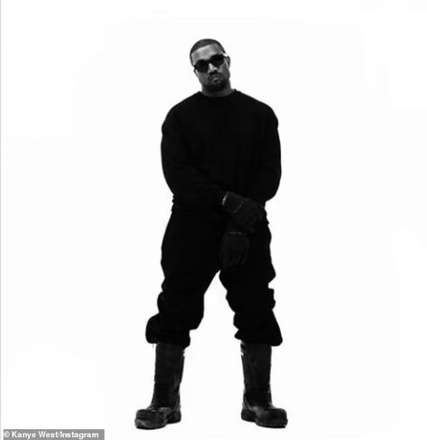 Kanye West to livestream Donda 2 concert in IMAX theaters across 15 cities nationwide this Tuesday | Daily Mail Online Hip Hop Wallpaper Black And White, Kanye Black And White Aesthetic, Kanye West Black And White, Kanye Black And White, Yeezus Aesthetic, Kanye West Concert, Rap Genius, Aesthetic Culture, Kanye West Wallpaper