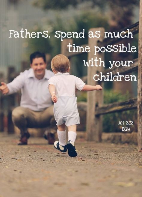 Children are a heritage from the Lord, the fruit of the womb a reward. Like arrows in the hand of a warrior are the children of one's youth. Blessed is the man who fills his quiver with them. Psalm 127: 3-5 Fathers, spend as much time as possible with your children. Seek to become acquainted with their various dispositions...Never should a word of discouragement pass your lips. Do not bring darkness into the home. Be pleasant, kind, and affectionate toward your children. AH 222.1 #ellengwhite Father Son Pictures, Father Son Photography, Father Son Photos, Father Daughter Photography, Family Picture Poses, Family Photo Pose, Toddler Photography, Fall Family Photos, 인물 드로잉