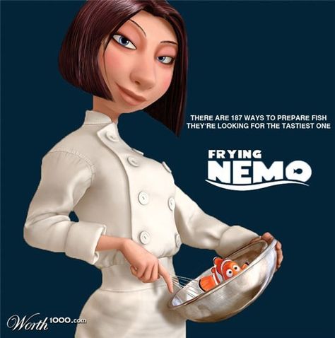 PIXAR fun Nemo Memes, Burlesque Movie, The Meta Picture, Hollywood Poster, Food Film, Right In The Childhood, Disney Pixar Movies, Pixar Movies, Very Funny Pictures