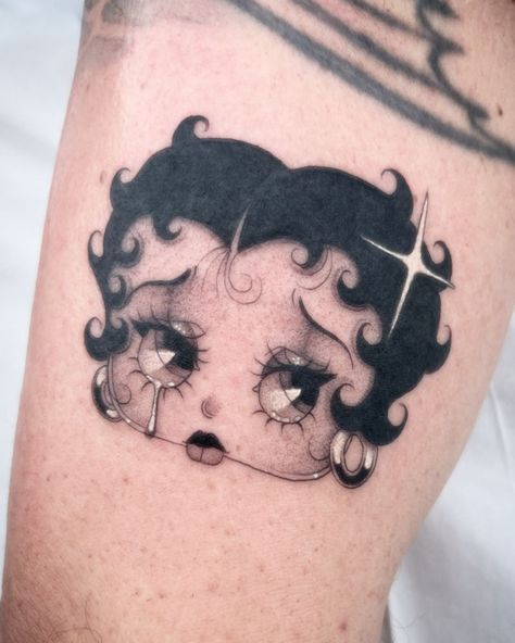 Tattoo Nightmares, Betty Boop Tattoos, Underboob Tattoo Designs, Cupid Tattoo, Mommy Tattoos, Fairy Tattoo Designs, Fire Tattoo, Red Ink Tattoos, Cute Tattoos For Women