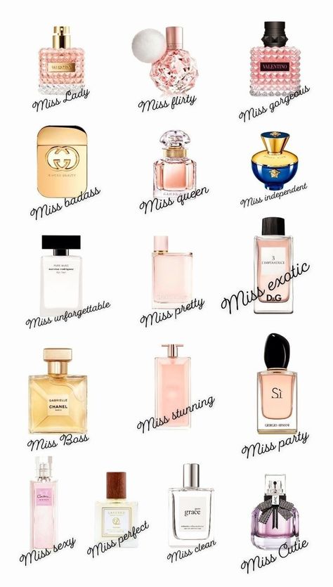 Good Girl Perfume, Winter Perfume, Perfume Names, Koleksi Parfum, Feminine Perfume, Sweet Perfume, Top Perfumes, Fragrances Perfume Woman, Perfume Collection Fragrance