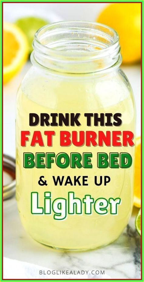 To Lose Weight, Drink A Fat-Burning Detox Drink Before Bed Detox Drink Before Bed, Apple Cider Vinegar Detox, Banana Drinks, Drinks Before Bed, Fat Burner Drinks, Healthy Smoothie, Fat Burning Drinks, Before Bed, Detox Smoothie