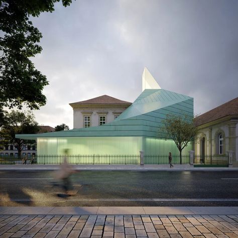 steven holl's 'tower of light' wins terezín ghetto museum competition Steven Holl Architecture, Earth Drawings, Steven Holl, Mix Use Building, Exhibition Space, First Place, Architecture Firm, Architect Design, Contemporary Architecture