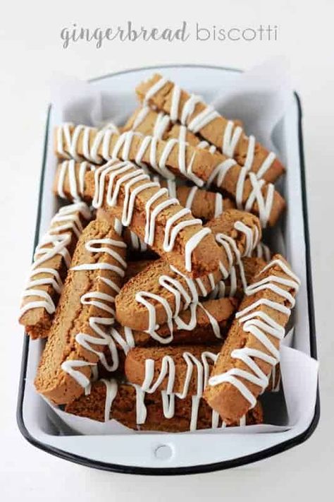 Gingerbread Biscotti Recipe, Best Biscotti Recipe, Gingerbread Biscotti, Almond Biscotti Recipe, Almond Biscotti, Biscotti Cookies, Biscotti Recipe, Crunchy Cookies, Italian Cookies