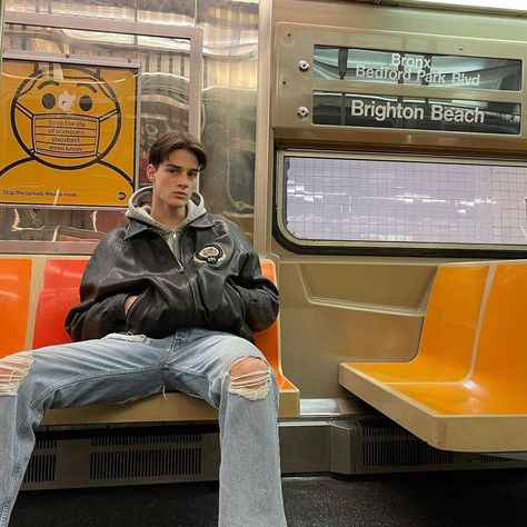 MISFASHIONED on Instagram: “1, 2 or 3?” Aesthetic Subway, Andrew Garfield Movies, Subway Surfers, Brighton Beach, Inspiration Aesthetic, Teenage Dirtbag, Aesthetic Boy, Photography Poses For Men, Guy Pictures