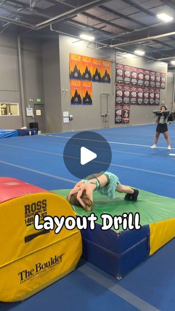 Layout Drills, Tumbling Exercises, Tumbling Drills, Gymnastics Drills, Cheer Athletics, Gymnastics Training, Trending Songs, Gymnast, Drills