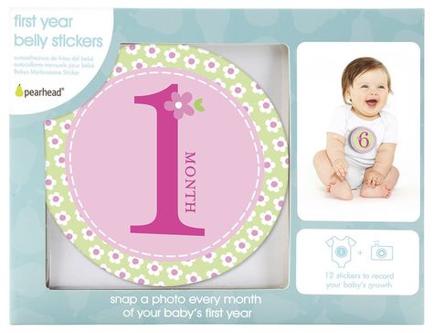 Pearhead First Year Belly Stickers (Pink): Amazon.co.uk: Baby Milestone Stickers, Baby Keepsakes, Baby Growth, Baby Belly, Orange Design, Baby Milestone, Baby Crying, Babies First Year, Baby Makes