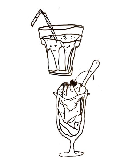 Bowl Of Ice Cream Tattoo, Sundae Tattoo, Ice Cream Sketch, Coolest Tattoos, Ice Cream Tattoo, Sherbet Ice Cream, Cream Tattoo, Ice Cream Sunday, Orange Sherbet