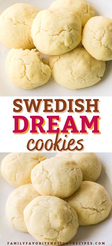 Swedish Shortbread Cookies, Switzerland Cookies Recipe, Swedish Standard Cookies, Swedish Heirloom Cookies, Swedish Dream Cookies, Swedish Cookies Traditional, Swedish Recipes Desserts, Swedish Christmas Treats, Swedish Almond Cookies