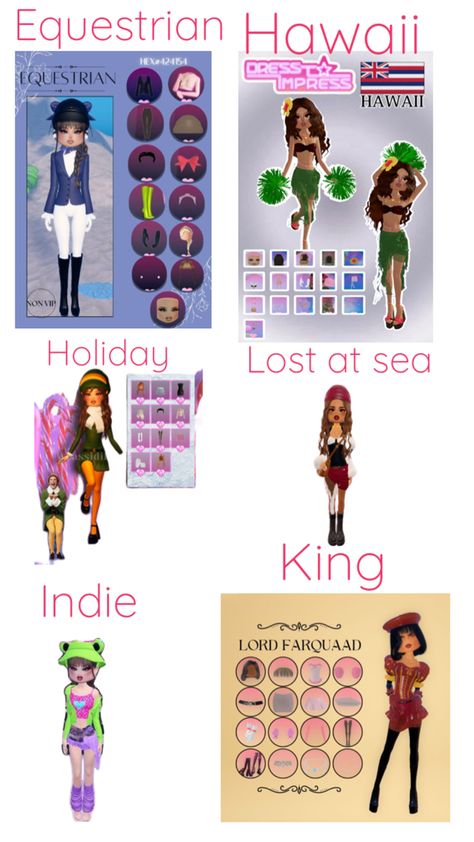 These are outfits inspired by the theme most of the items are listed the other ones that aren’t as hard as the others ones to style! Ask if you don’t know the items! Lord Farquaad, Dress To Impress Outfits, Don T Know, Equestrian, Dress To Impress