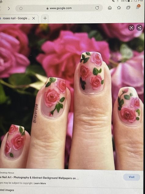 Wacky Makeup, Daisy Acrylic Nails, Mail Inspo, Nailart Ideas, Bella Nails, Chic Nail Art, Rose Nail Art, Spring Nail Trends, Art Magic