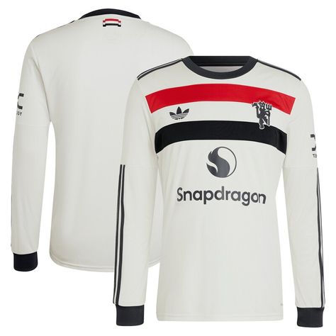 Get ready to root on the Red Devils with this Manchester United   Replica Long Sleeve Jersey from adidas. Thanks to AEROREADY technology, you'll feel great during every match this season. The fresh Manchester United graphics and designs will stand out any time you wear it. Manchester United Merchandise, Manchester United Shirt, Garden 2023, Adidas Country, Manchester United Football, Red Devil, Long Sleeve Jersey, Sporty Style, Manchester United