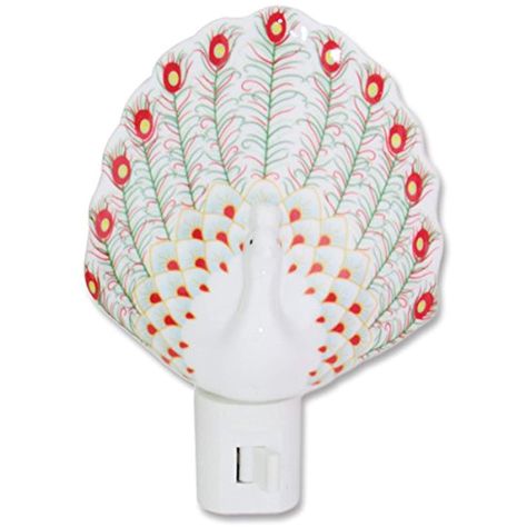 Ceramic Peacock Plug-in Night Light Home Decor Birthday Housewarming Congratulatory Blessing Gift ~We Pay Your Sales Tax LS01994 ** Want additional info? Click on the image. (This is an affiliate link) Ceramic Peacock, Track Lighting Kitchen, Light Home Decor, Ceramic Night Light, Hanging Pendant Lamp, Mood Lights, Light Home, Kitchen Lighting Fixtures, Mini Chandelier