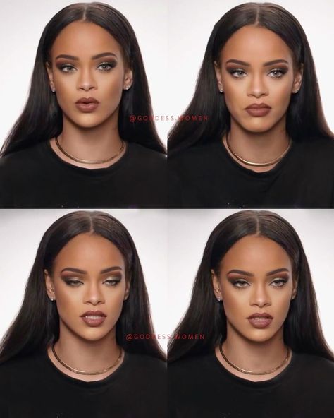 Rihanna Makeup, Goddess Women, Rihanna Outfits, Rihanna Looks, Rihanna Photos, Rihanna Riri, Makeup Samples, Rihanna Style, Gold Mine