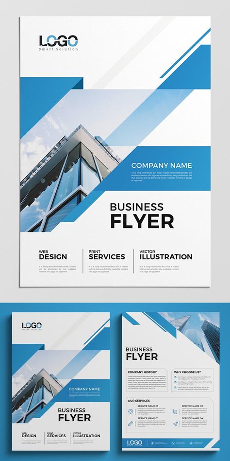 Clean Business Flyer Flyer Design Business, Design De Configuration, Sport Flyer, Business Flyer Design, Promo Flyer, غلاف الكتاب, 브로셔 디자인, Brochure Design Layout, Flyers Design