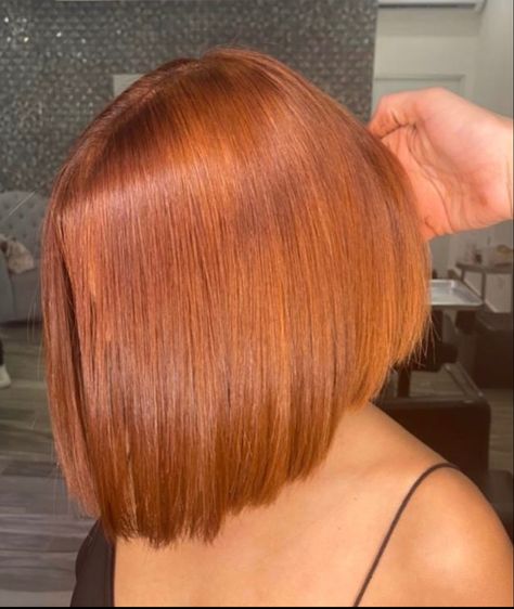 Short Golden Copper Hair, Copper Bob Hairstyles, Ginger Hair Short Bob, Copper Bob Hair Short, Copper Bobs, Bob Copper Hair, Copper Hair Short Bob, Short Bob Copper Hair, Ginger Hair Bob