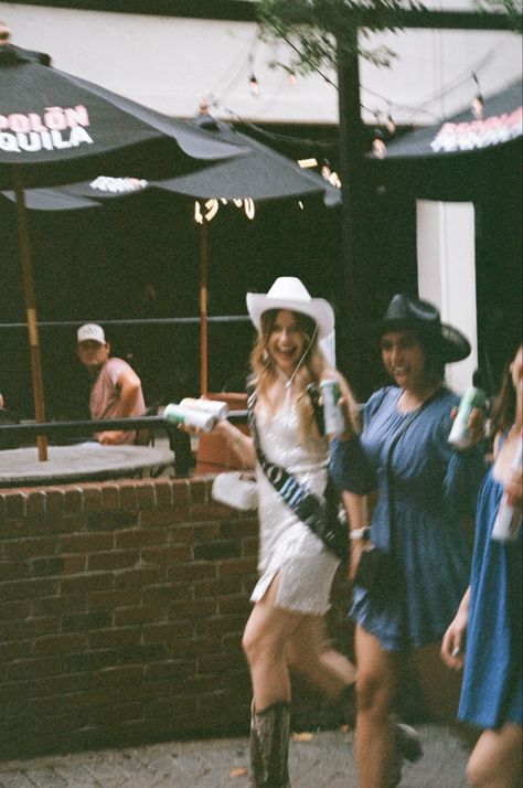 Nashville Bachelorette Party Aesthetic, Last Hoedown Bachelorette Party Outfit, Dude Ranch Bachelorette Party, One Last Rodeo Bachelorette Party, Ranch Bachelorette Party, Bachelorette Party Themes Nashville, Austin Bachelorette Party Outfit, Same Cowboy Forever Bachelorette, Denim Bachelorette Party